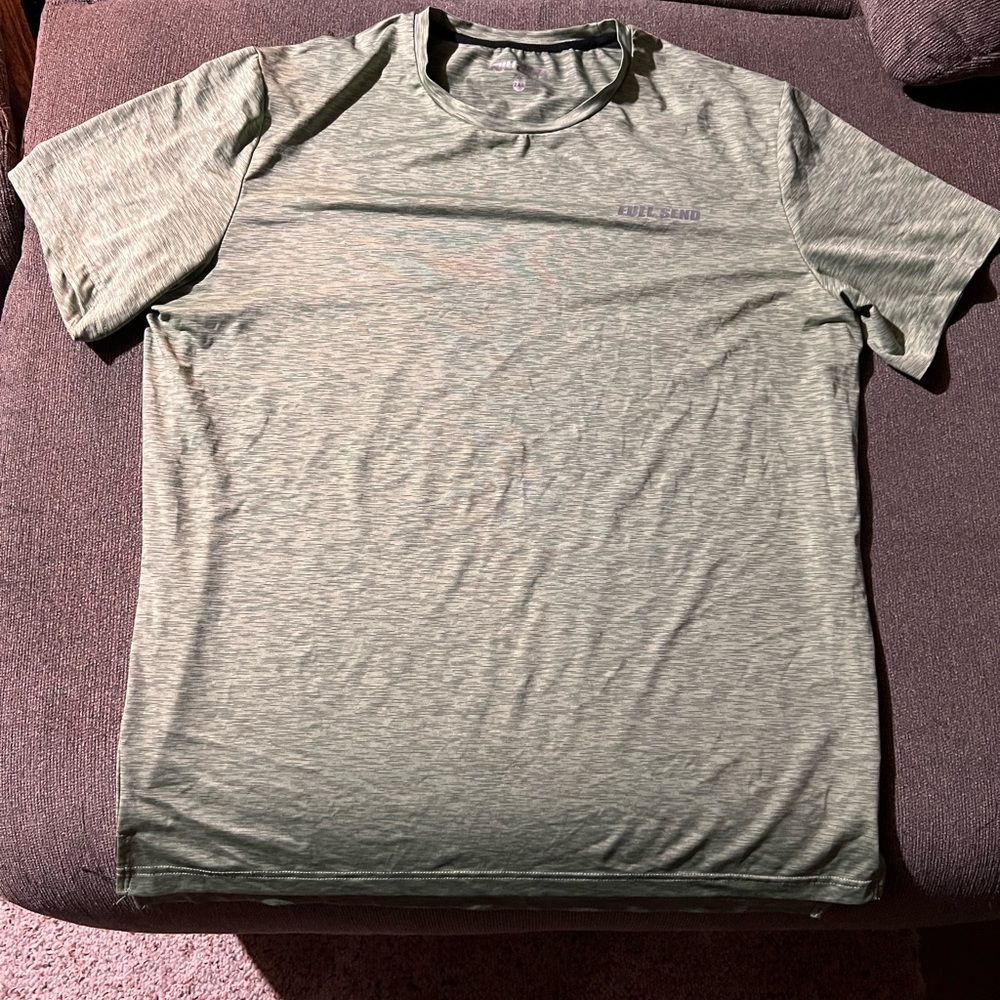 Full Send Men's 2XL Green T-Shirt